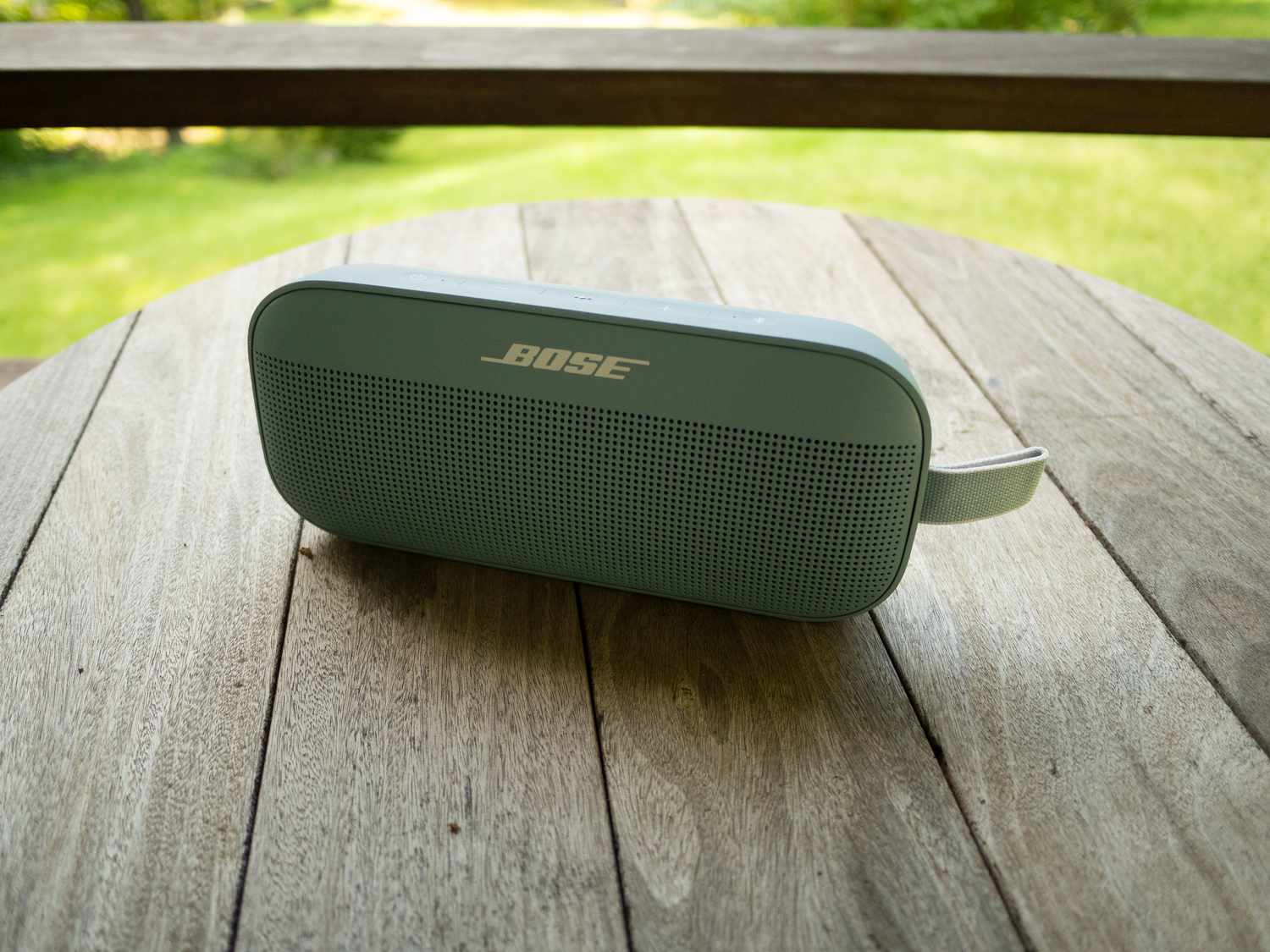 Bose SoundLink Flex Bluetooth speaker.