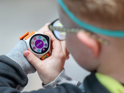 NickWatch on a child's wrist