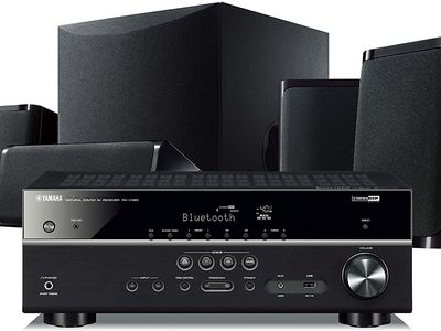 Yamaha YHT-4950U Home Theater System.