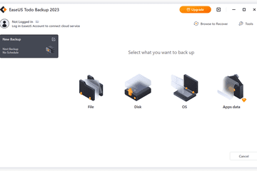 EaseUS Todo Backup source options options