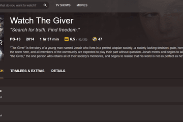 The Giver free stream links through Yidio